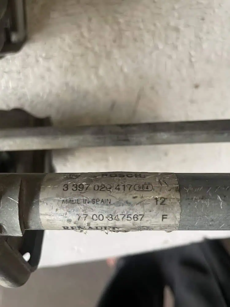 Motorino Tergicristallo Anteriore Renault Clio 1.2 Benzina (43kw) – 3397020417
