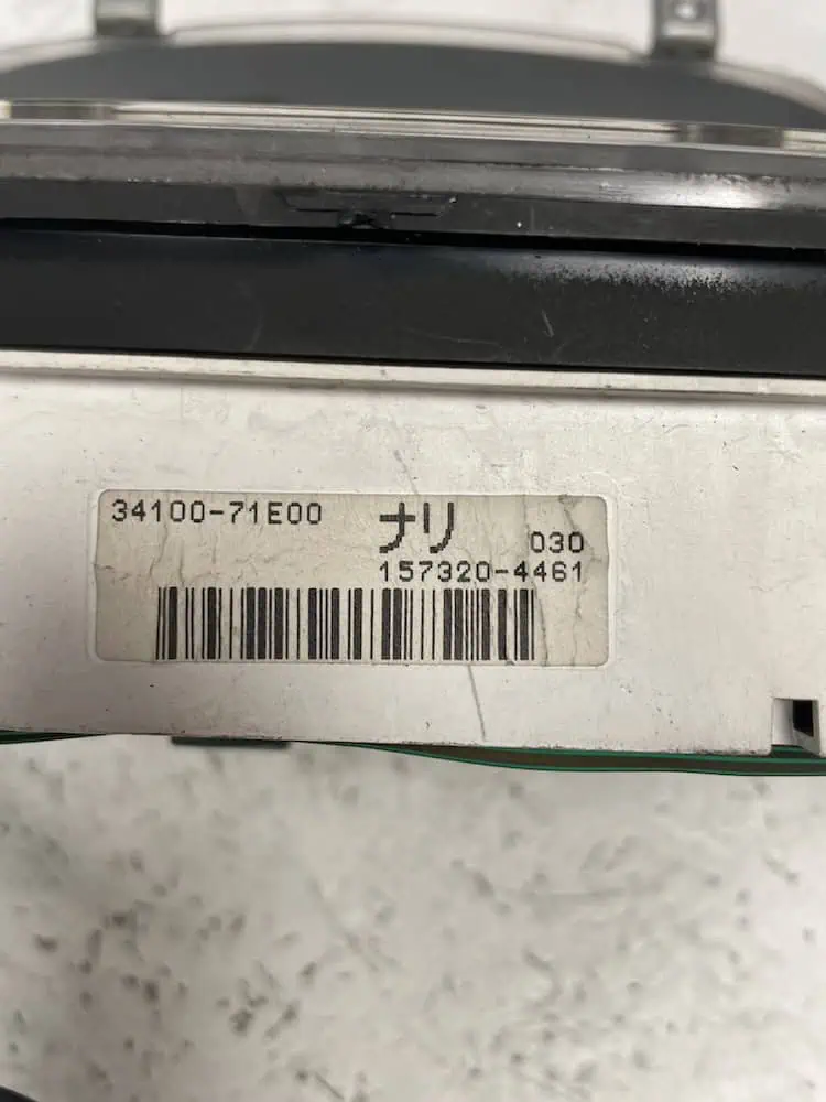Quadro Strumenti Suzuki Vitara 1.6 Benzina (55kw) – 3410071E00
