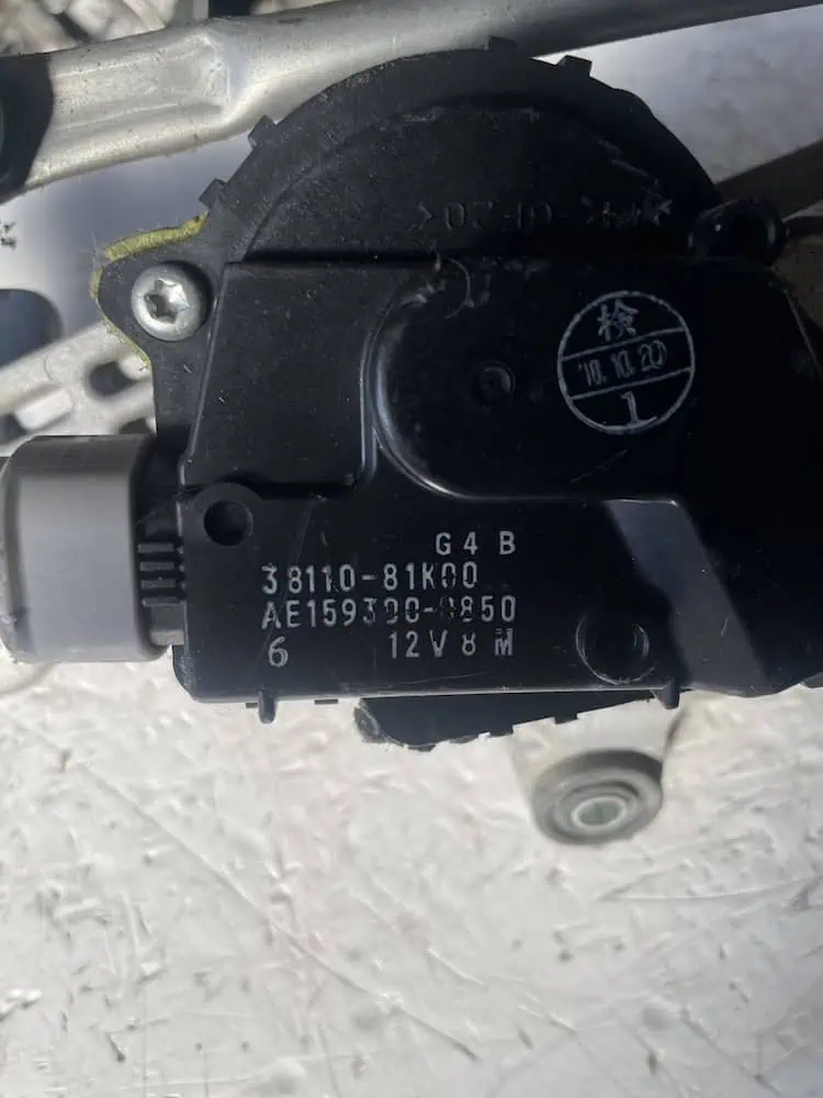 3811081K00-2 Motorino Tergicristallo Anteriore Fiat Sedici 2.0 MJT (99kw) – 3811081K00