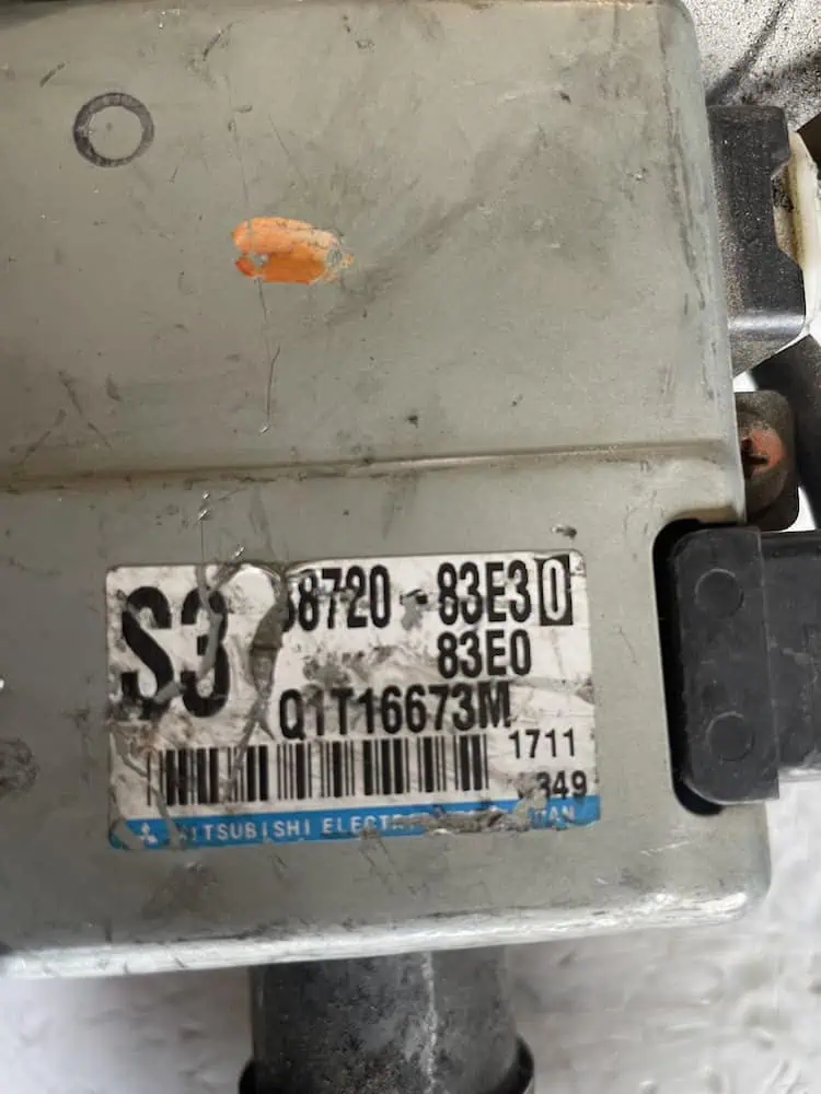 Piantone Sterzo Elettrico Opel Agila A 1.0 12V (44kw) - 3872083E30