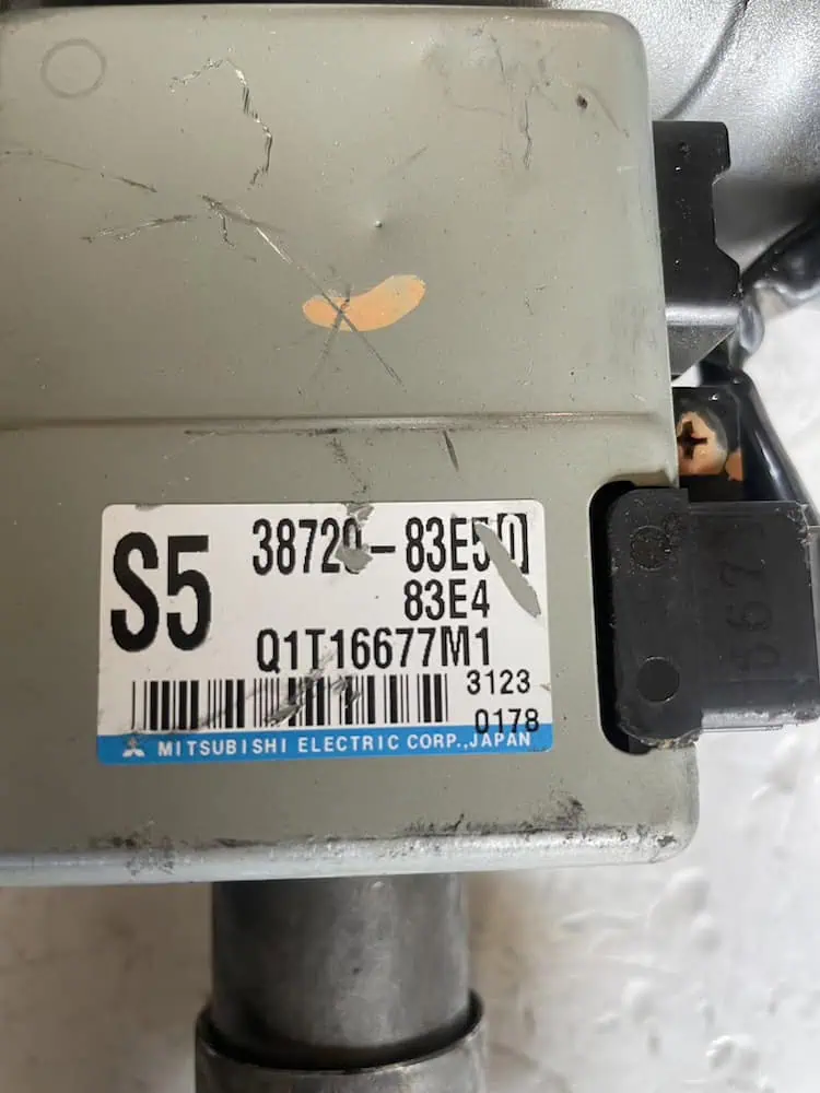 Piantone Sterzo Elettrico Opel Agila A 1.0 Benzina 12V (43kw) - 3872083E50