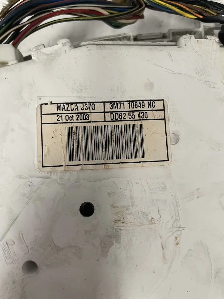 3M7110849NC-2 Quadro Strumenti Mazda 2 1.4 TD (50kW) – 3M7110849NC
