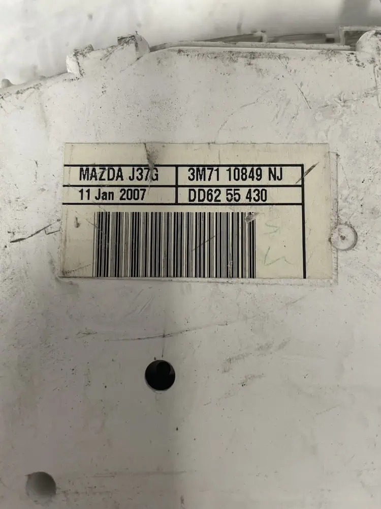 3M7110849NJ-2 Quadro Strumenti Mazda 2 1.4 CD (50kw) – 3M7110849NJ