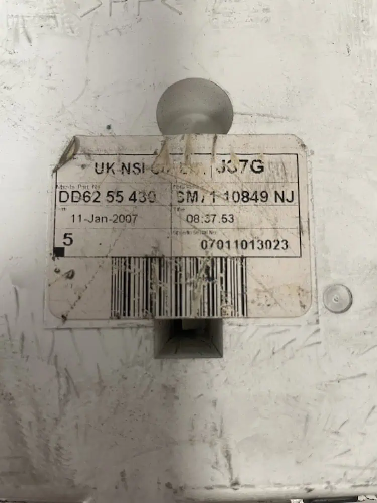 3M7110849NJ-3 Quadro Strumenti Mazda 2 1.4 CD (50kw) – 3M7110849NJ