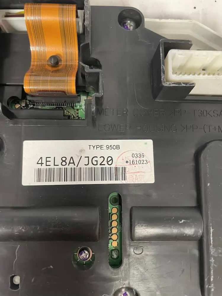 Quadro Strumenti Nissan Qashqai (J11) 1.5 Diesel (81kw) – 4EL8A