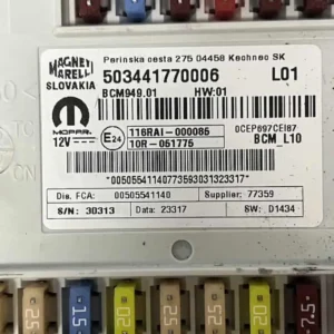 Centralina Body Computer Alfa Romeo Stelvio 2.9 Q4 (375kw) – 503441770006