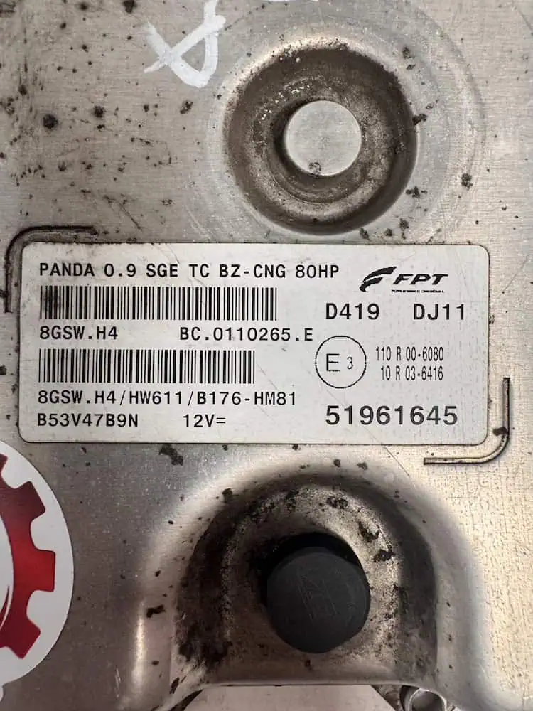 51961645-2 Centralina Motore Fiat Panda 0.9 Twinair (62kw) - 51961645