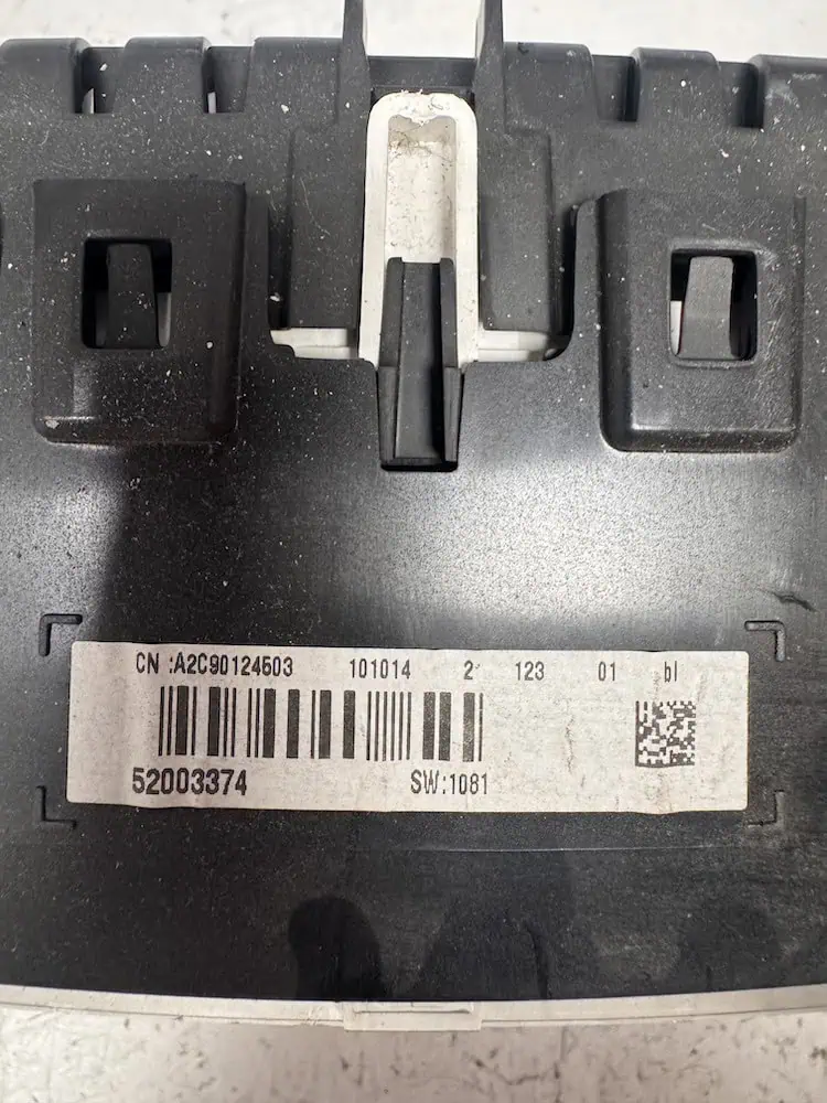 Quadro Strumenti Fiat 500L 0.9 TwinAir Turbo (77kw) - 52003374
