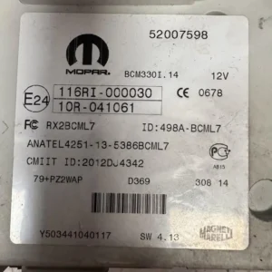 Centralina Body Computer Fiat 500L 1.4 T-Jet (88kw) – 52007598