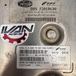 Centralina Motore Fiat 500L 0.9 TwinAir Turbo (62kw) – 52011146