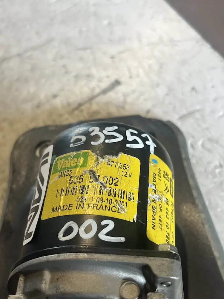 Motorino Tergicristallo Anteriore Citroen Berlingo 1.6 16V (80kw) – 53557002
