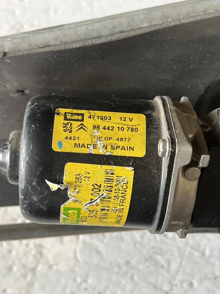 Motorino Tergicristallo Anteriore Peugeot Partner 1.9 Diesel (51kw) – 53565602