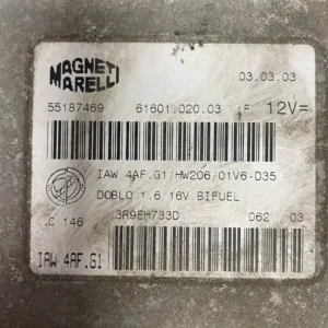 Centralina Motore Fiat Doblo 1.6 16V Bifuel (76kw) – 55187469