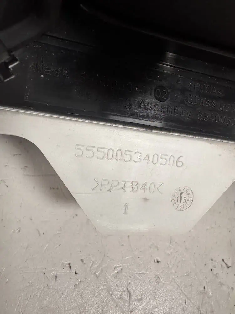 Quadro Strumenti Fiat Panda 0.9 Benzina (62kw) - 555005340506