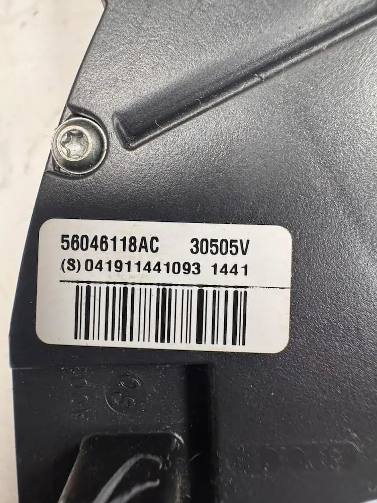 56046118AC-2 Devioluci Fiat Freemont 2.0 MJT (125kw) - 56046118AC