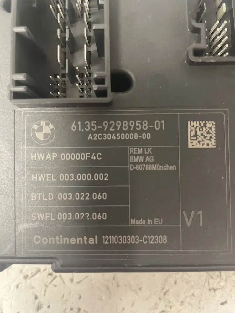 Centralina Body Computer Bmw Serie 3 318d (105kw) – 6135929895801