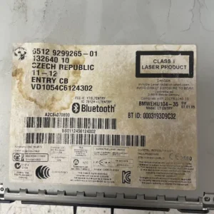 6512929926501-2 Autoradio/Lettore CD Bmw Serie 3 318d (105kw) – 6512929926501