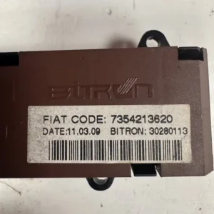 7354213620-2 Pulsantiera Centrale Fiat Ducato Van 2.3 MJT (88kw) – 7354213620