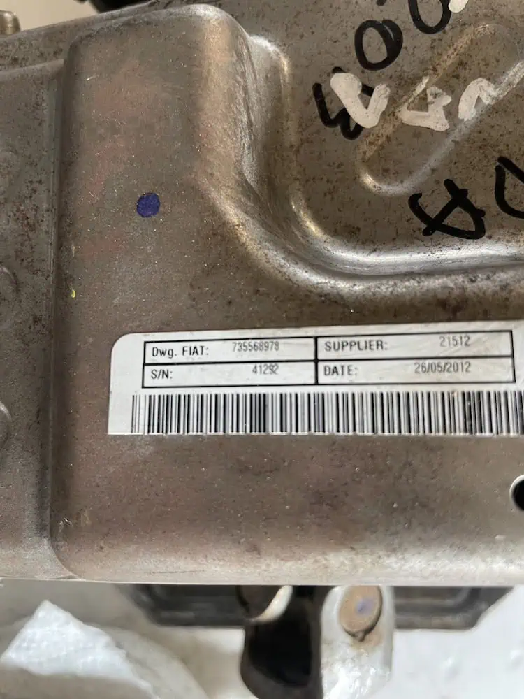 Piantone Sterzo Elettrico Fiat Panda 1.3 MJET 16V (55kw) - 735568978