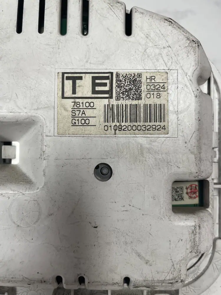 78100S7AG100-2 Quadro Strumenti Honda Stream 1.7 16V (92kw) – 78100S7AG100