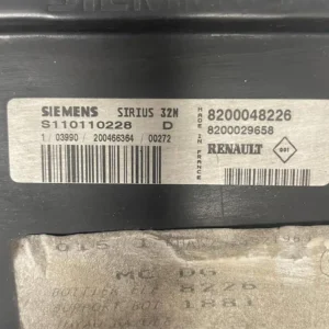 Centralina Motore Renault Scenic 2.0 16V 4x4 (102kw) - 8200048226