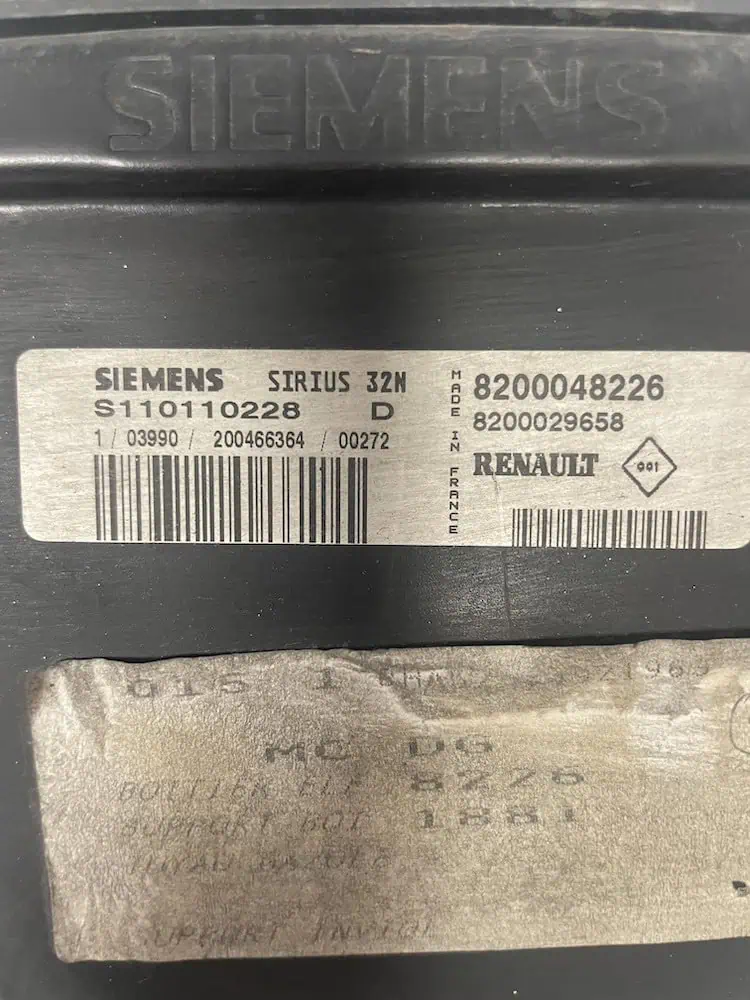 Centralina Motore Renault Scenic 2.0 16V 4x4 (102kw) - 8200048226