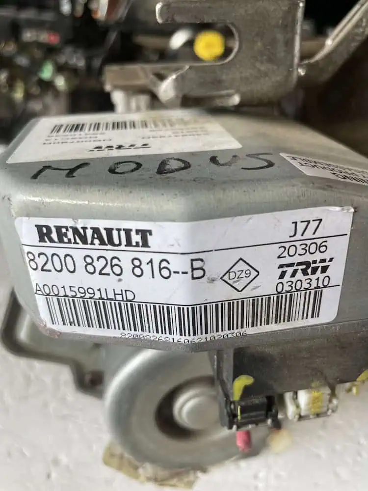Piantone Sterzo Elettrico Renault Grand Modus 1.2 16V (74kw) – 8200826816B