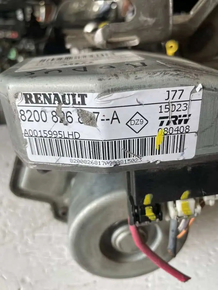 8200826817A-3 Piantone Sterzo Elettrico Renault Modus 1.2 16V (74kw) – 8200826817A