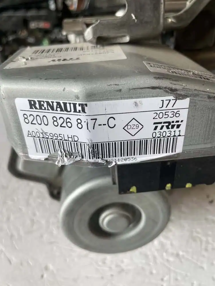 8200826817C-2 Piantone Sterzo Elettrico Renault Modus/Grand Modus 1.5 dCi (65kw) – 8200826817C