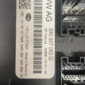 Centralina Body Computer Audi A1 1.4 TFSI (136kw) – 8X0907063G