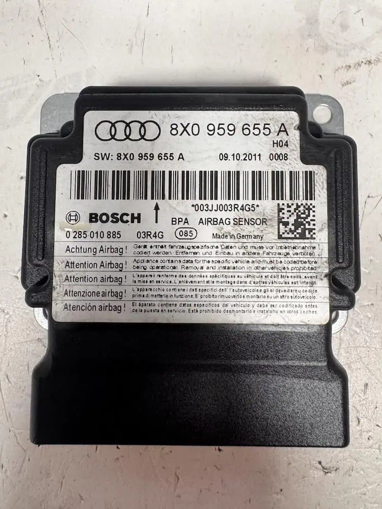 Centralina Airbag Audi A1 1.6 TDI (85Kw) – 8X0959655A