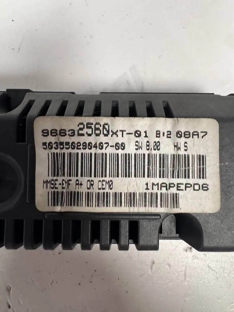 Display Computer Citroen C3 1.6 16V HDI (80kw) - 96632560XT