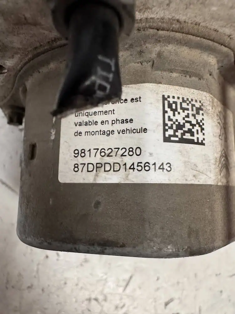 Centralina Pompa ABS Peugeot 308 1.6 HDI (88kw) - 9817627280