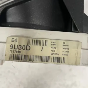 Quadro Strumenti Nissan Note 1.5 dCi (76kw) – 9U30D