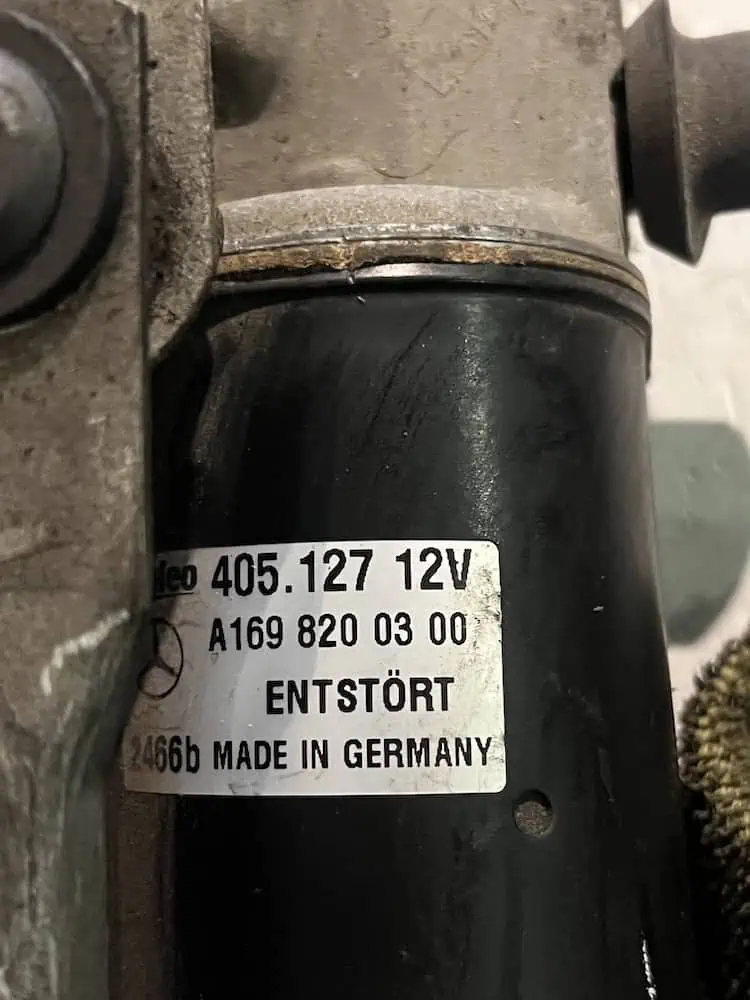 Motorino Tergicristallo Anteriore Mercedes-Benz Classe A 170 (85kw) – A1698200300