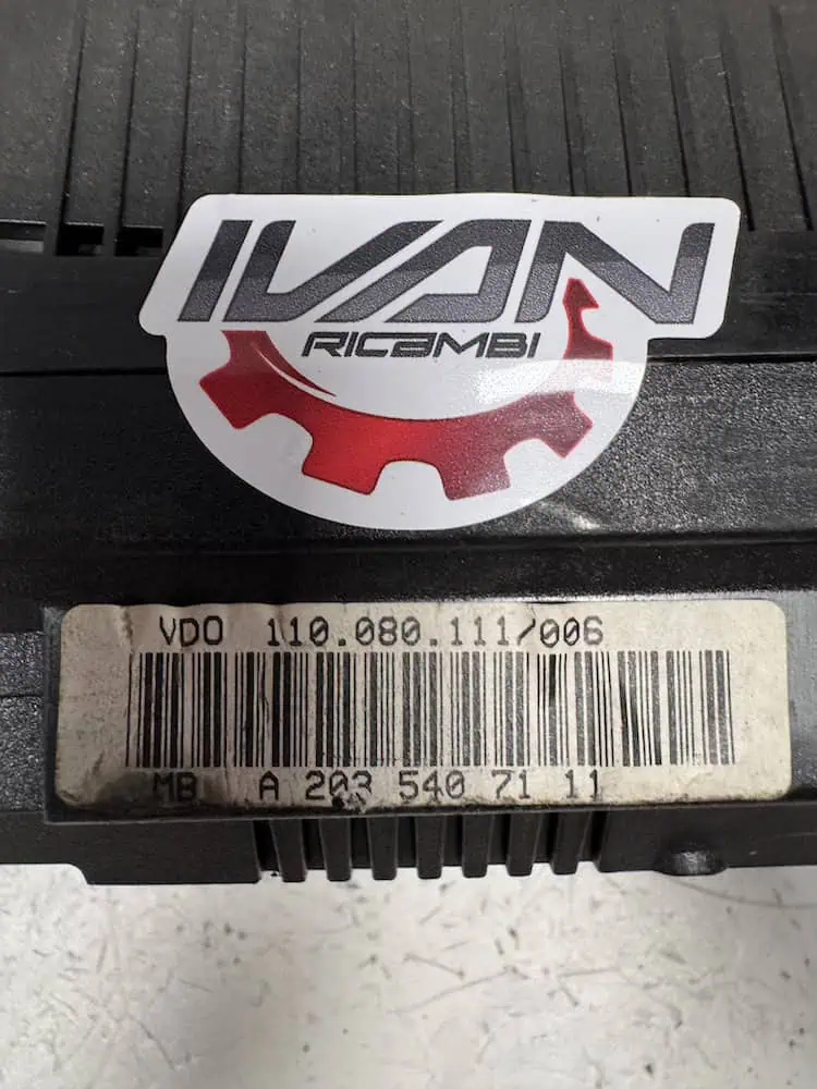 A2035407111-2 Quadro Strumenti Mercedes-Benz Classe C 200 CDI (75kw) - A2035407111