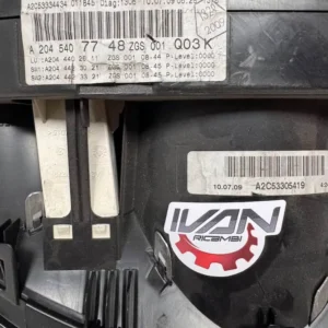 A2045407748-2 Quadro Strumenti Mercedes-Benz Classe C 180 CDI (88kw) - A2045407748