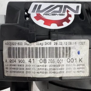 A2049004108-2 Quadro Strumenti Mercedes-Benz Classe C 200 CDI (100kw) – A2049004108