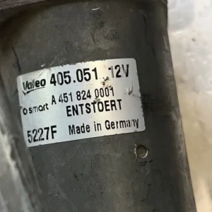 Motorino Tergicristallo Anteriore Smart Fortwo 1.0 Benzina (52kw) – A4518200040