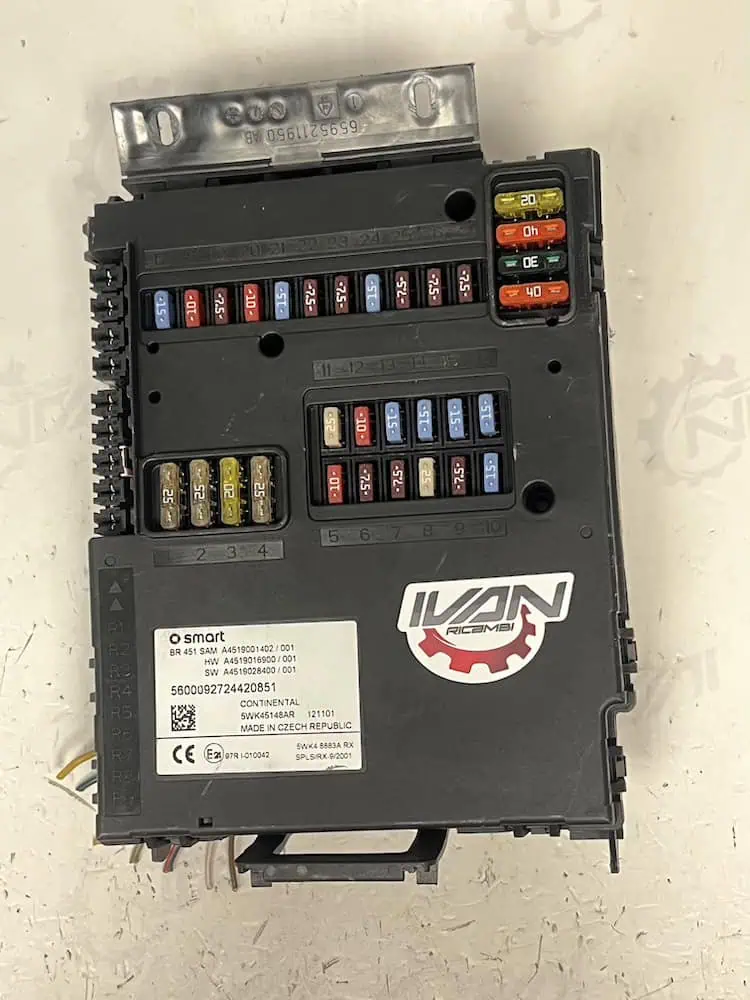 Centralina Body Computer Smart Fortwo 1.0 Benzina (52kw) – A4519001402