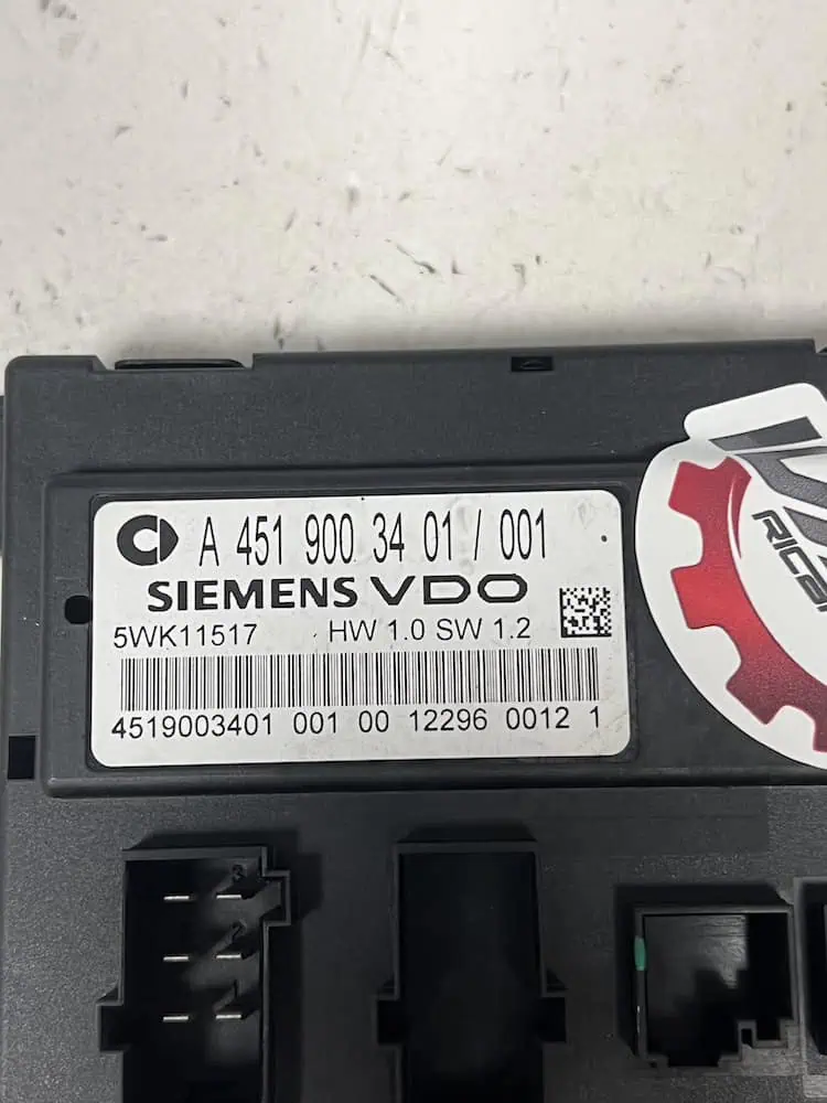Centralina Chiusura Centralizzata Smart Fortwo 1.0 (52kw) – A4519003401