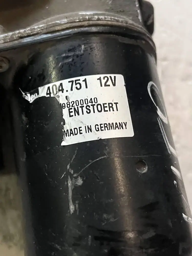 Motorino Tergicristallo Anteriore Mercedes-Benz Vito 2.2 CDI (70kw) – A6398200040