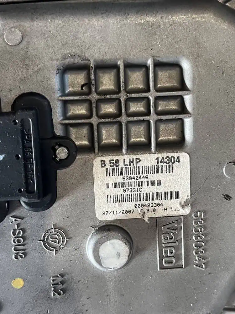 Motorino Tergicristallo Anteriore Citroen C4 Picasso 2.0 Diesel (110kw) – B58LHP14304