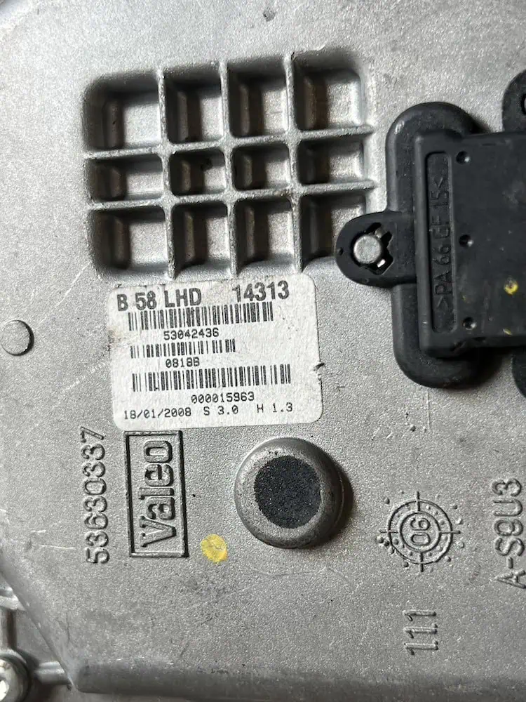 Motorino Tergicristallo Anteriore Citroen C4 Picasso 1.6 Diesel (80kw) – B58LHP14313
