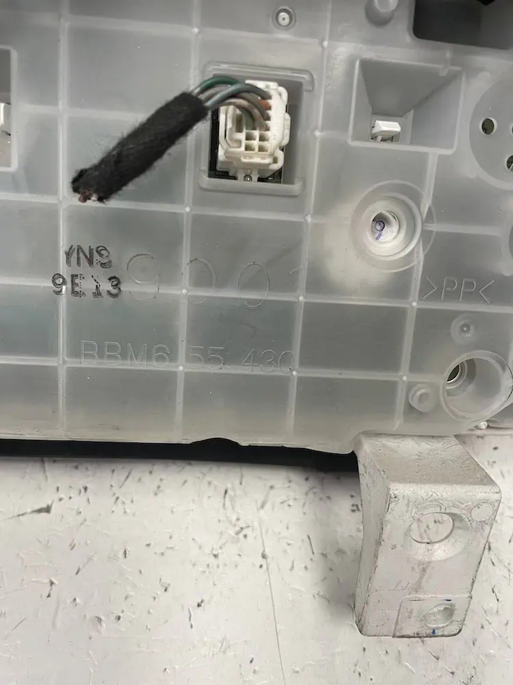 BBM655430-2 Quadro Strumenti Mazda 3 1.6 MZ-CD (80kw) – BBM655430
