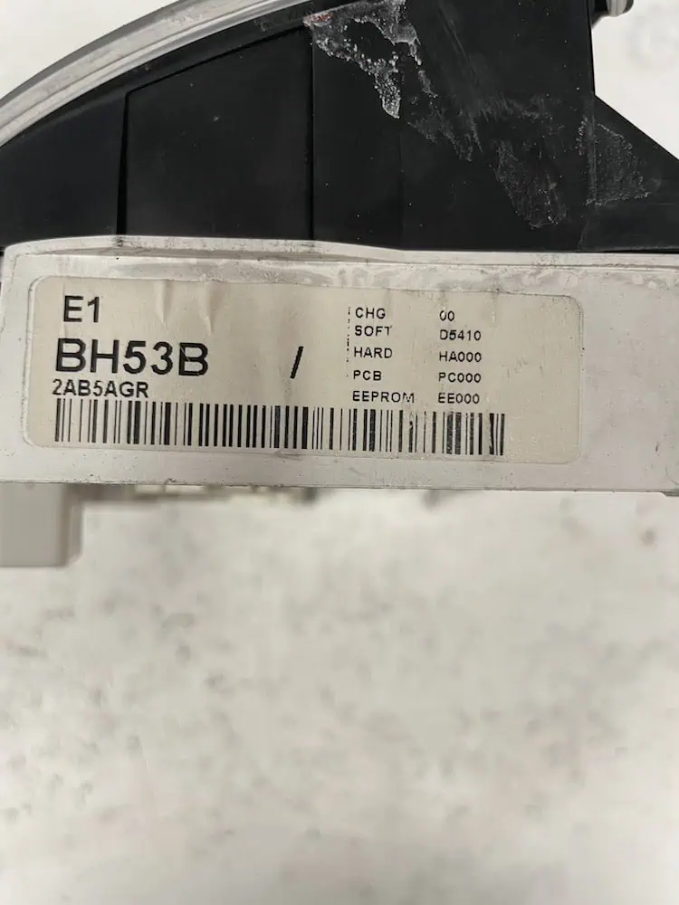BH53B-2 Quadro Strumenti Nissan Note 1.5 Diesel (76kw) – BH53B