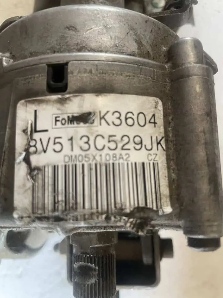 Piantone Sterzo Elettrico Ford Fiesta V 1.4 Benzina (59kw) – BV513C529JK