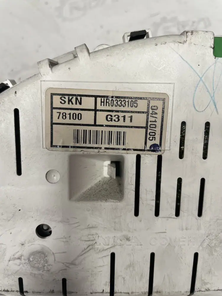 Quadro Strumenti Honda CR-V II 2.2 2.2 CTDi (103kw) – HR0333105