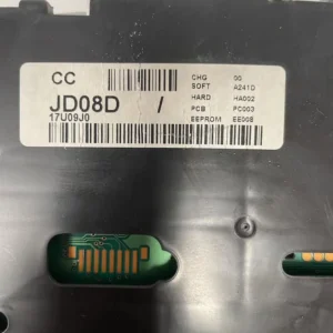 JD08D-2 Quadro Strumenti Nissan Qashqai (J10) 1.5 dCi (76kw) – JD08D