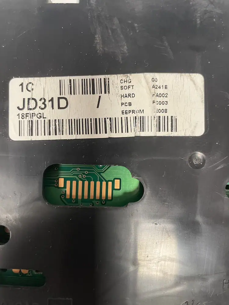 JD31D-2 Quadro Strumenti Nissan Qashqai 1.5 Diesel (78kw) – JD31D